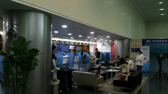 본스타 수강생 OO은행 사내 교육 영상 현장실습 사진 7