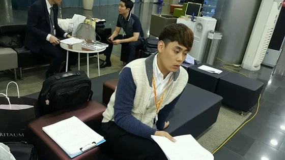 본스타 수강생 OO은행 사내 교육 영상 현장실습 사진 9