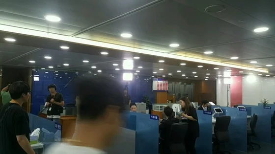 본스타 수강생 OO은행 사내 교육 영상 현장실습 사진 6