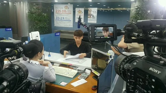 본스타 수강생 OO은행 사내 교육 영상 현장실습 사진 8