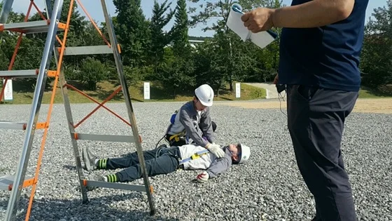 본스타 수강생 산업안전보건공단 홍보 영상 현장실습 사진 2