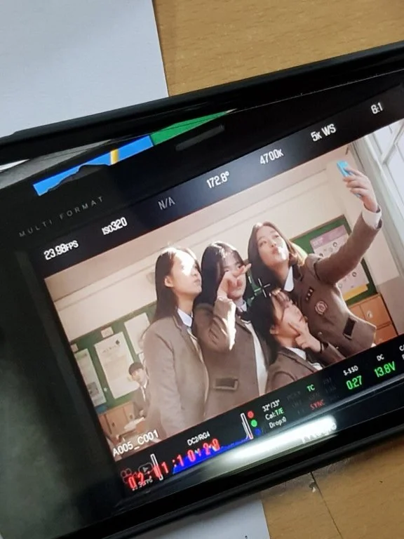 영화 속닥 속닥 본스타 수강생 학생 촬영현장 사진 3