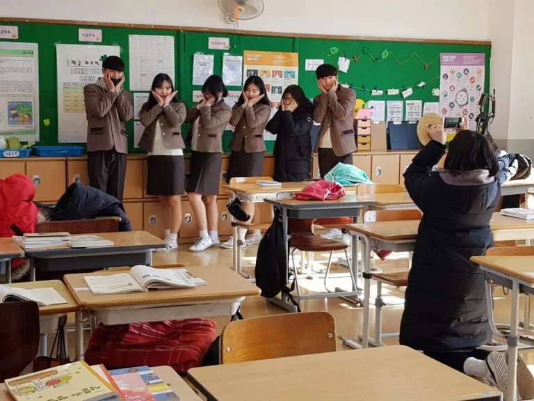 영화 속닥 속닥 본스타 수강생 학생 촬영현장 사진 2