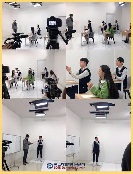 ☆ 본스타 수강생 웹예능 "모지스쿨" 촬영 사진 2
